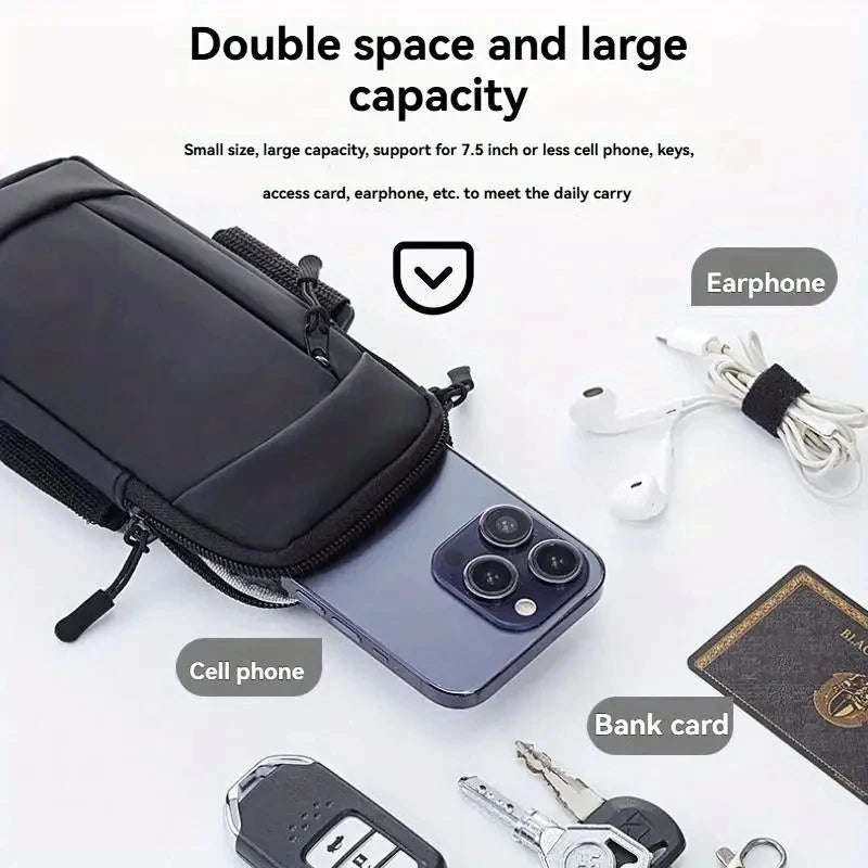 Universal Running Armband Phone Case Water Resistant Arm Pouch