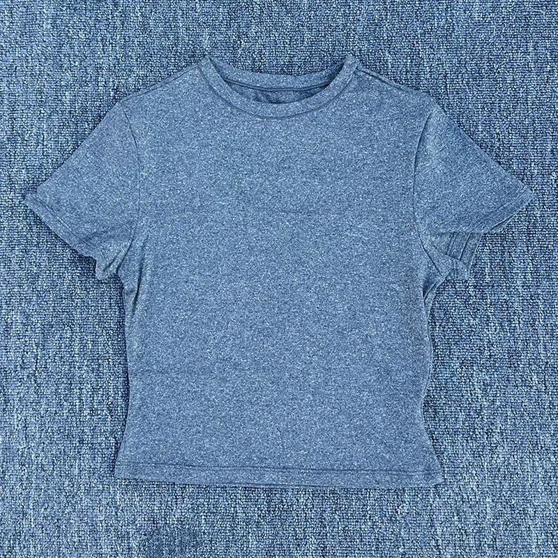 SDFHSFH Women's Quick Dry Tight Fitting Sports T Shirt