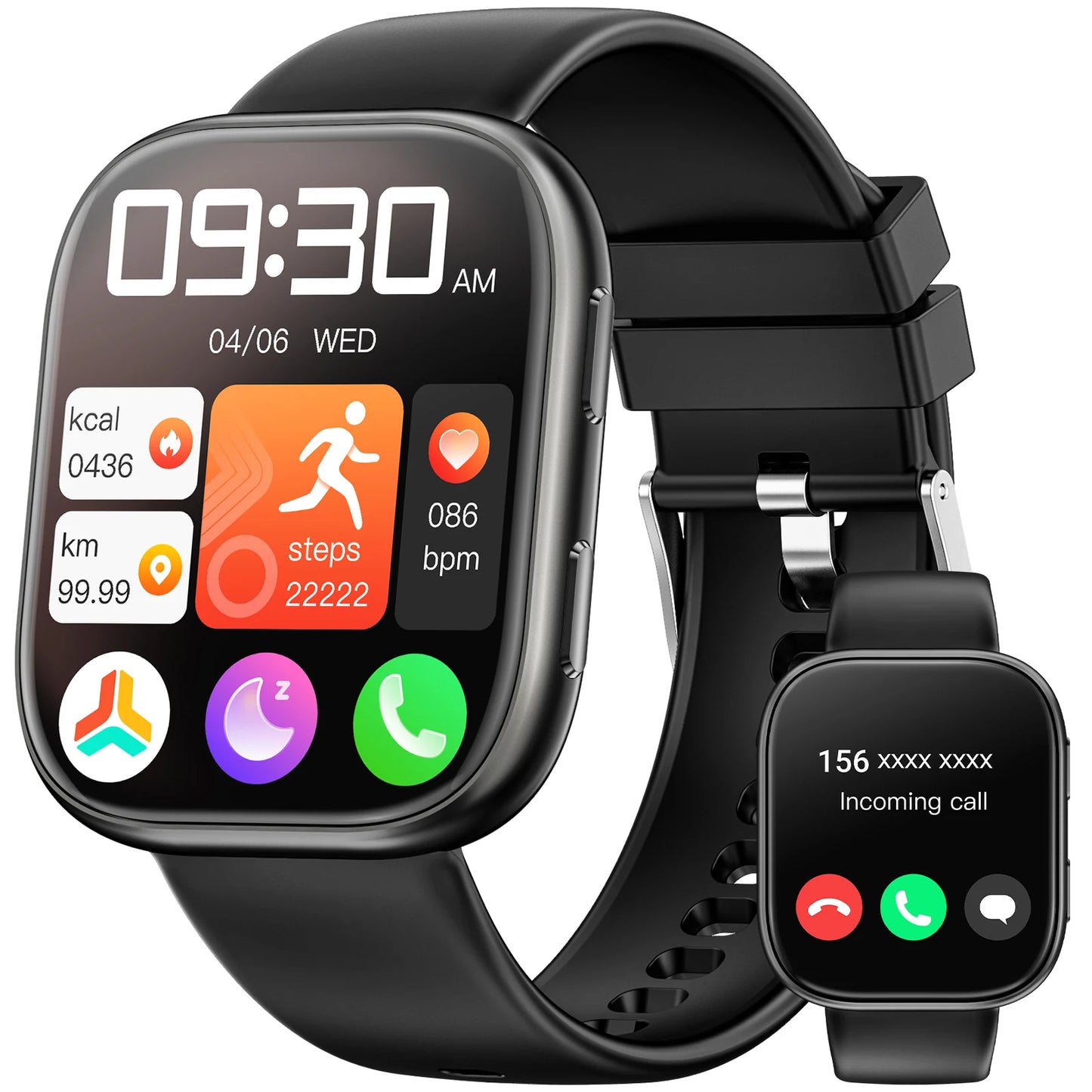 Smartwatch With Bluetooth Calling And Hundred Plus Sports Modes