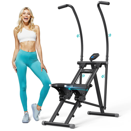 MERACH Stair Stepper Home Gym Full Body Folding Climber
