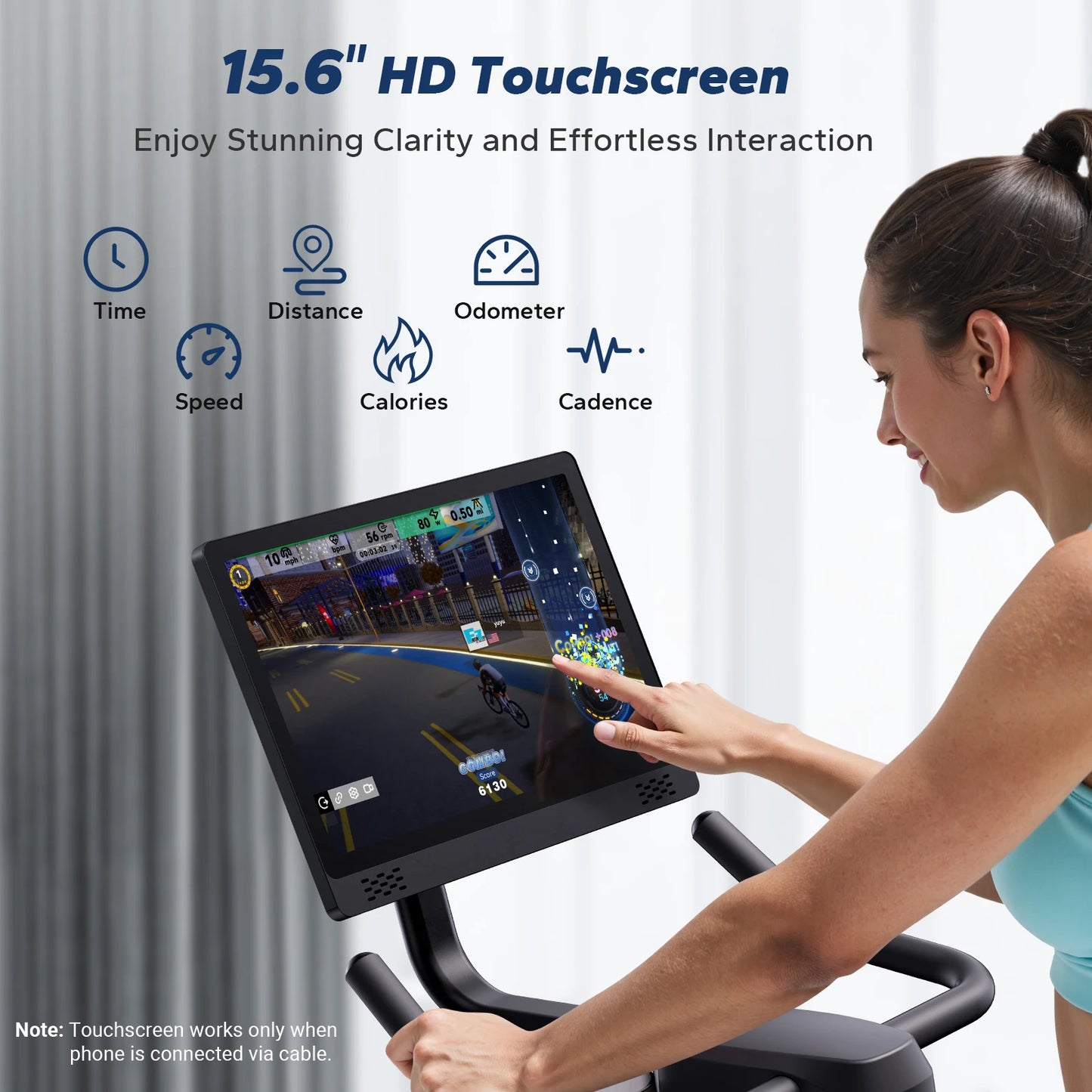 Merach Exercise Bike With Exclusive App And Low Noise Operation