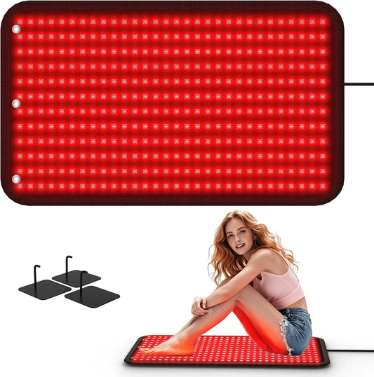 Jitesy Red Light Therapy Mat 660nm 850nm Full Body