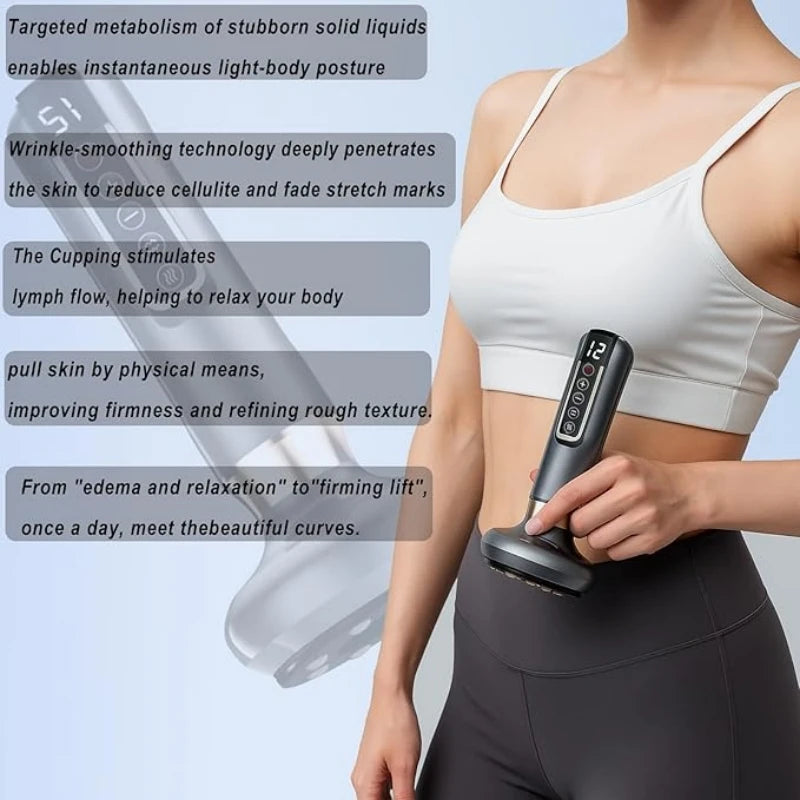 Full Body Cupping Massage Device With USB And 12 Levels