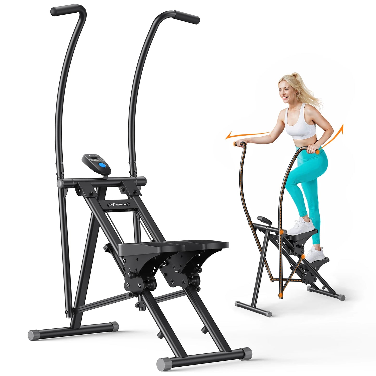 MERACH Stair Stepper Home Gym Full Body Folding Climber