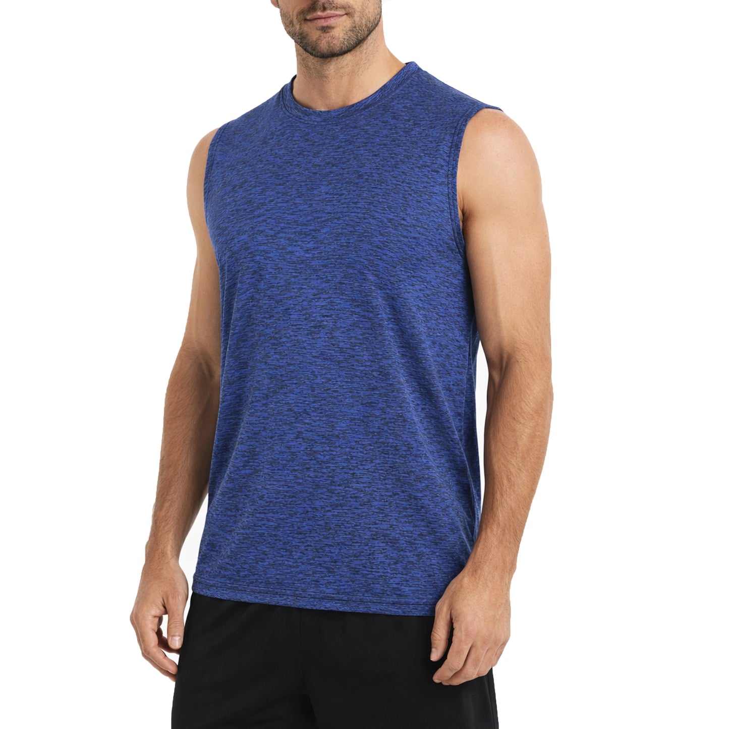 Men's Moisture Wicking Performance Sleeveless Muscle Tee