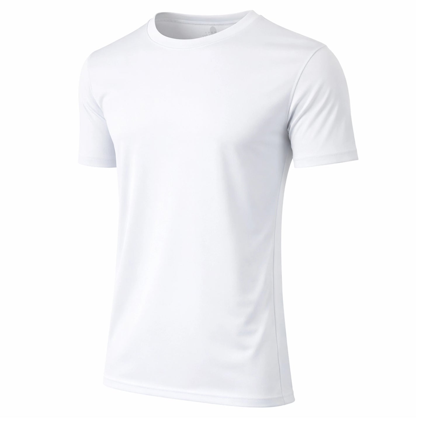Men's Moisture-Wicking Short Sleeve Performance Crew Neck Tee