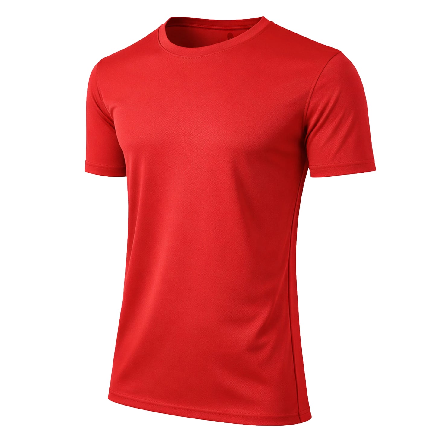 Men's Moisture-Wicking Short Sleeve Performance Crew Neck Tee