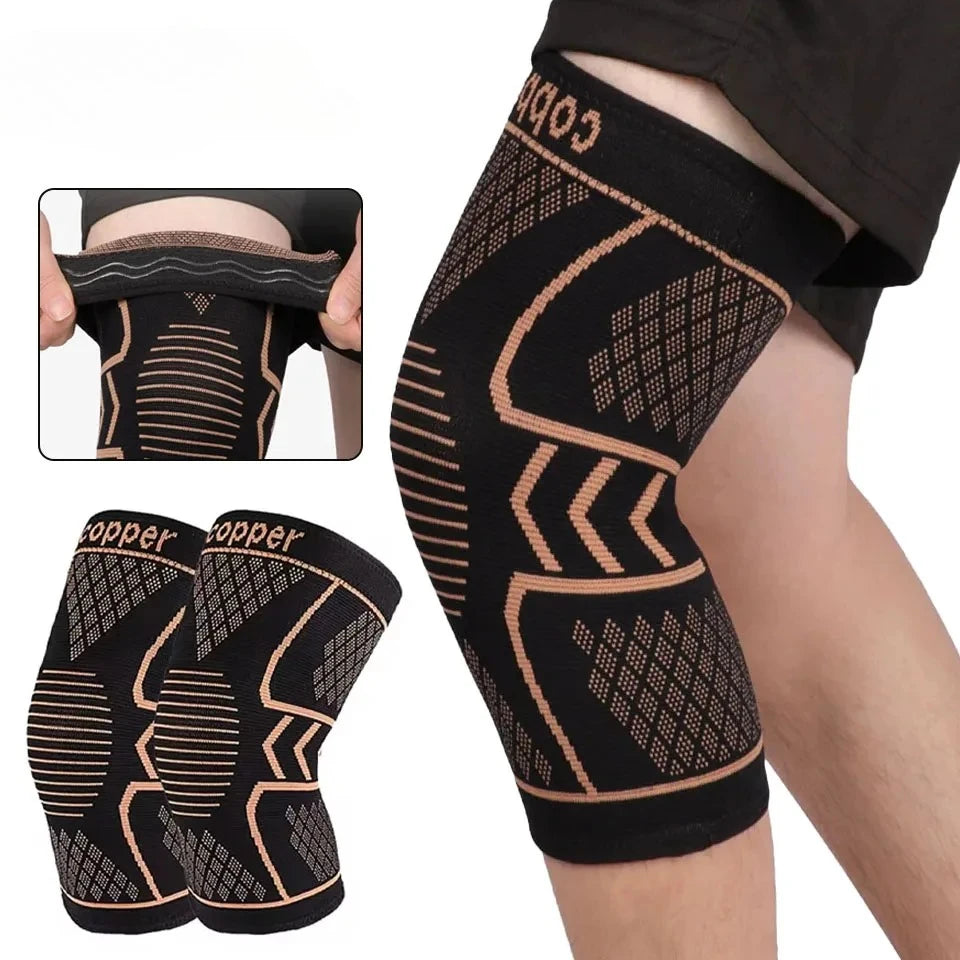 Copper Knee Support Pad Braces For Arthritis Joint Pain Relief