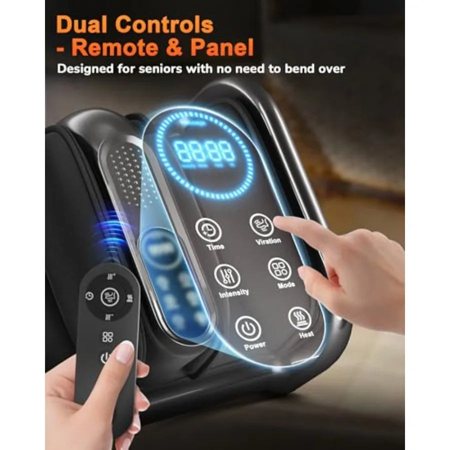 Pro Foot Massager For Plantar Fasciitis With Deep Heat Shiatsu Rollers