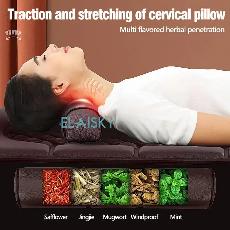 ELAISKY Full Body Massage Cushion With Heating And Infrared Therapy