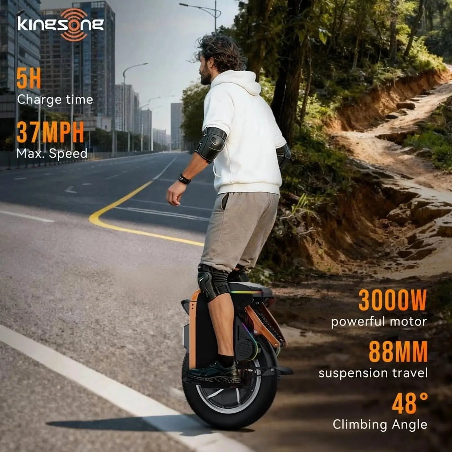 KingSong S16 Pro Electric Unicycle With App Control