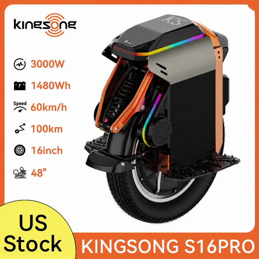 KingSong S16 Pro Electric Unicycle With App Control