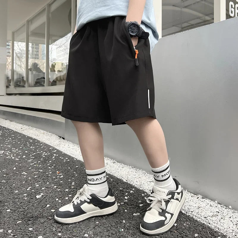 Summer Men Running Shorts Quick Dry Breathable Gym Shorts