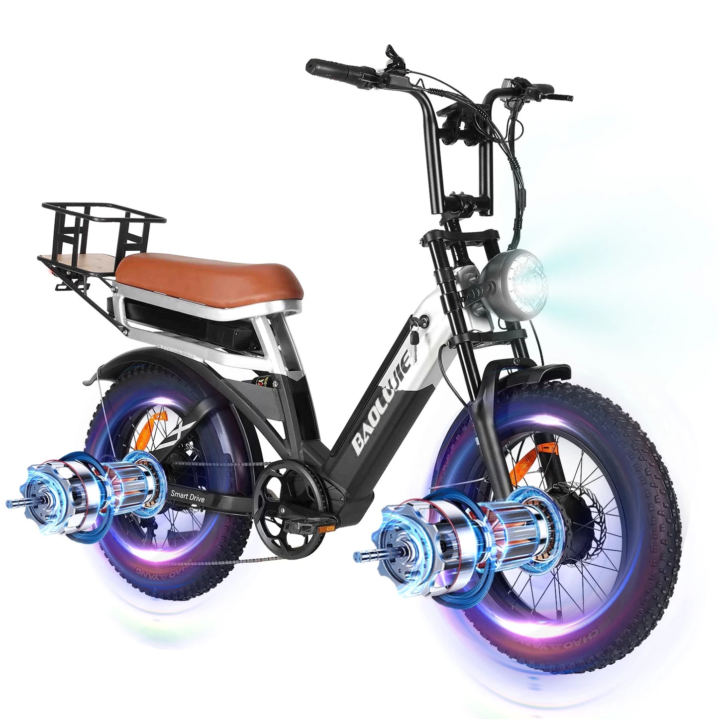 Baolujie DM01 Electric Motorcycle 2000W 60V 30Ah EBike