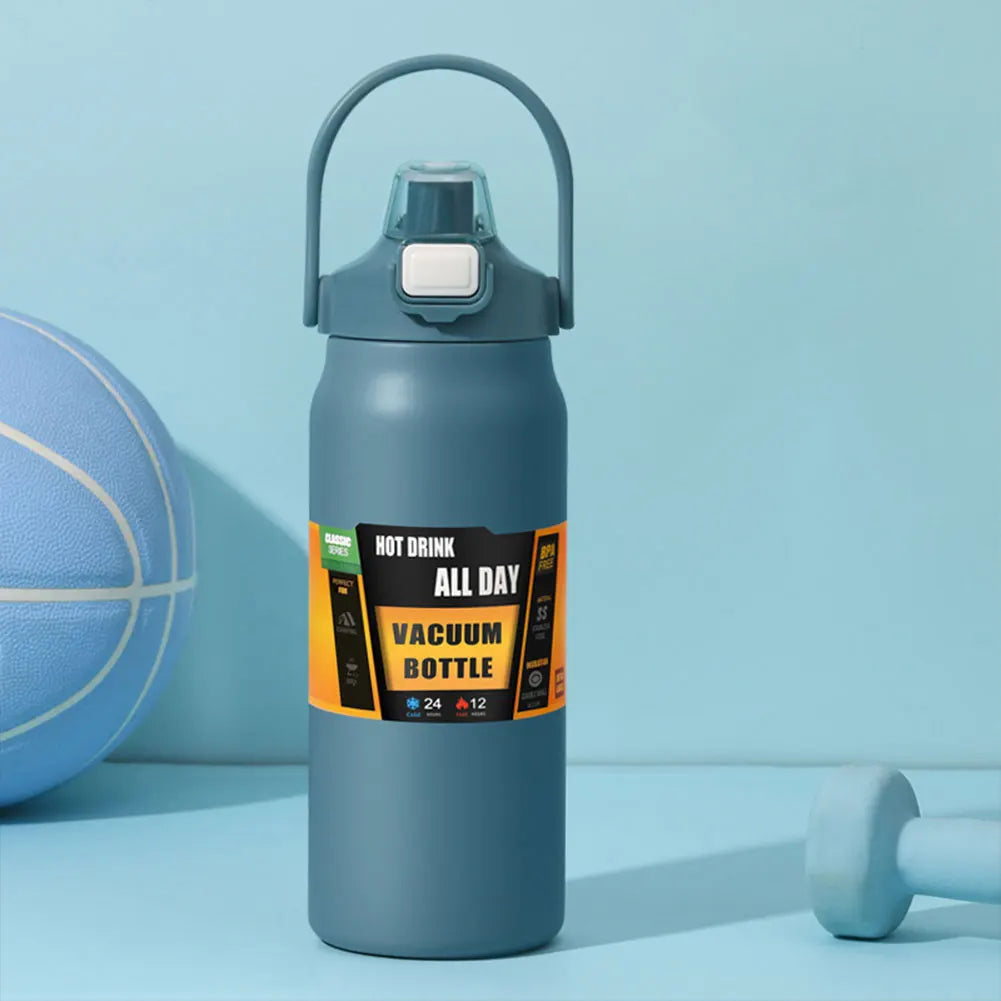 Alloet Insulated Stainless Steel Water Bottle With Wide Mouth