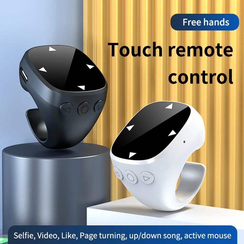Touch Screen Wireless Remote For TikTok Scrolling Ring