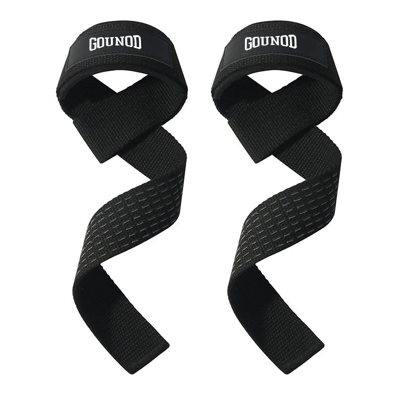 GOUNOD Weightlifting Wrist Straps Adjustable Non Slip Grip Band