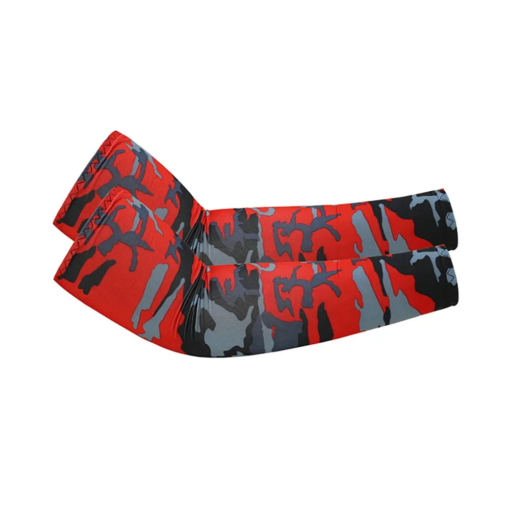 Unisex Cooling Arm Sleeves With UV Protection For Running Cycling