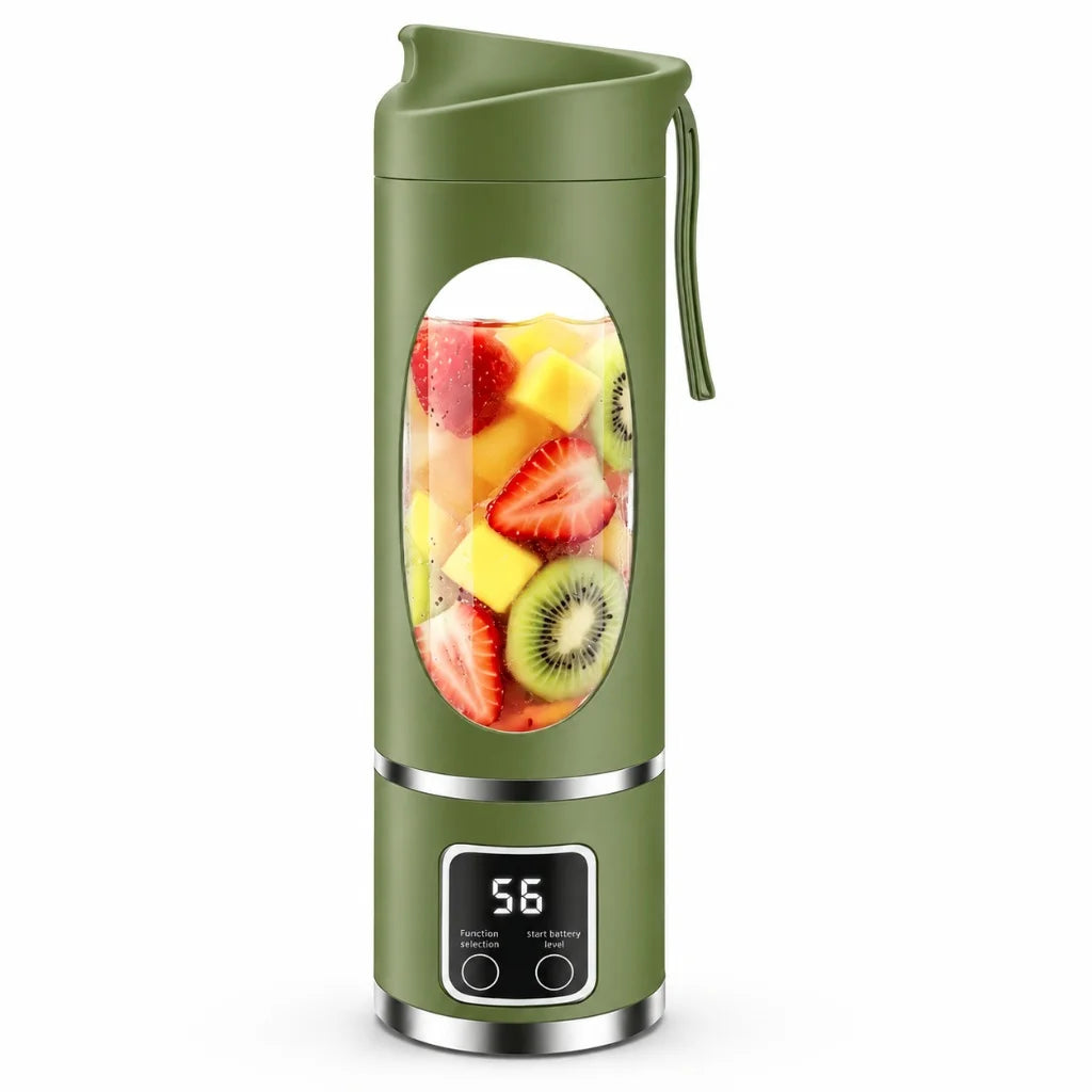 Portable Juicer Blender Cup USB Rechargeable With Stainless Steel Blades