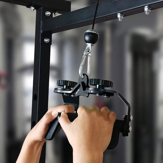 Adjustable Lat Pulldown Bar for Cable Machines and Home Gym