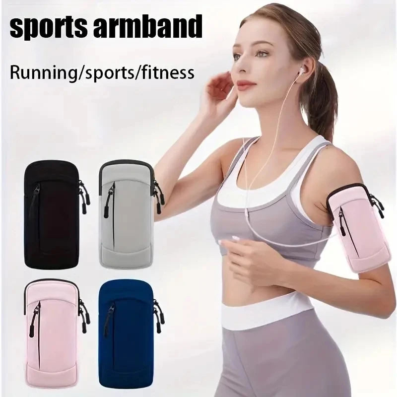 Universal Running Armband Phone Case Water Resistant Arm Pouch
