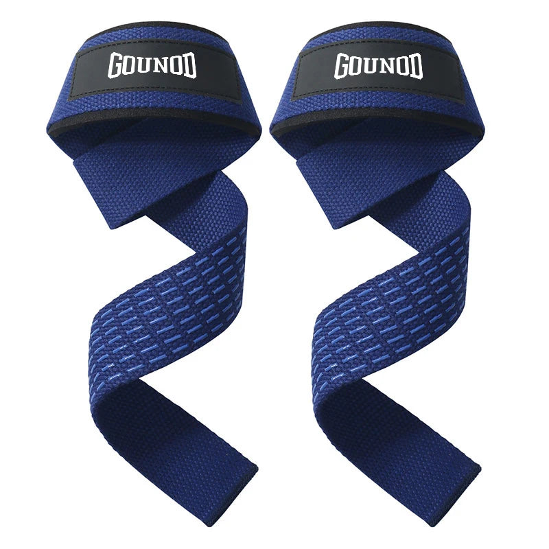 GOUNOD Weightlifting Wrist Straps Adjustable Non Slip Grip Band