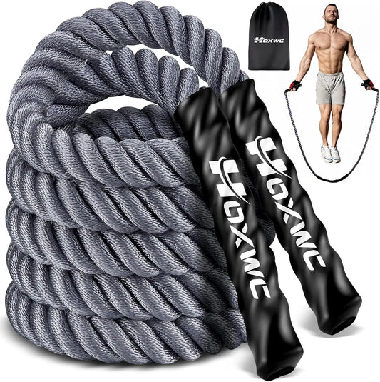 Weighted Jump Rope For Fitness And Boxing Cardio Training