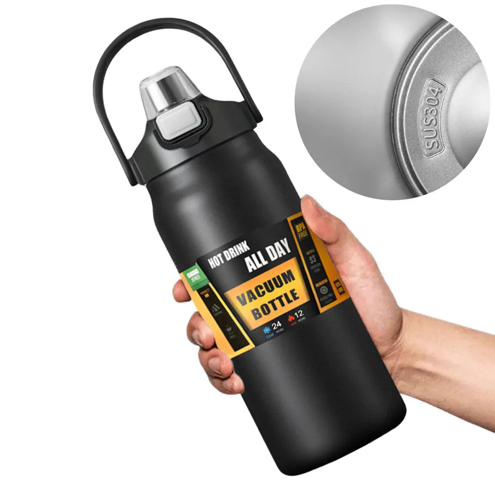 Alloet Insulated Stainless Steel Water Bottle With Wide Mouth