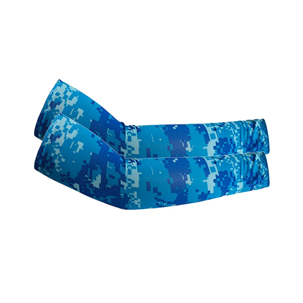 Unisex Cooling Arm Sleeves With UV Protection For Running Cycling
