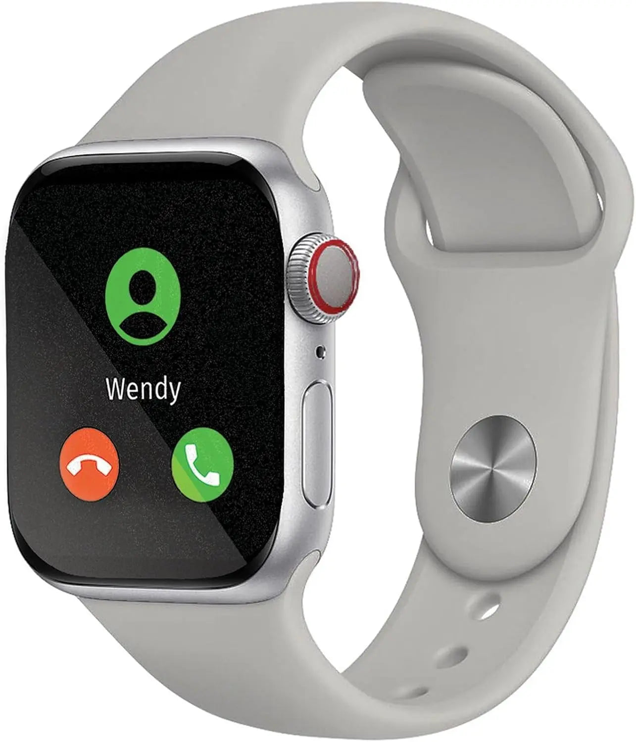 Smart Watches With 7 Bands And Case Unisex Bluetooth Calling