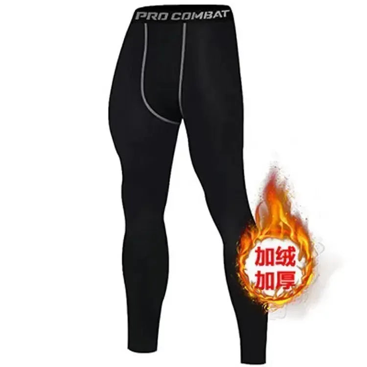 Mens Winter Warm Thermal Underwear Set Fleece Long Johns Tracksuit