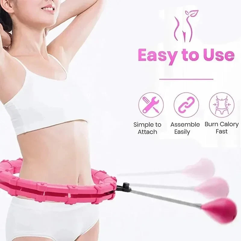 Smart Weighted Hula Hoop For Adults Fitness For Women Beginners