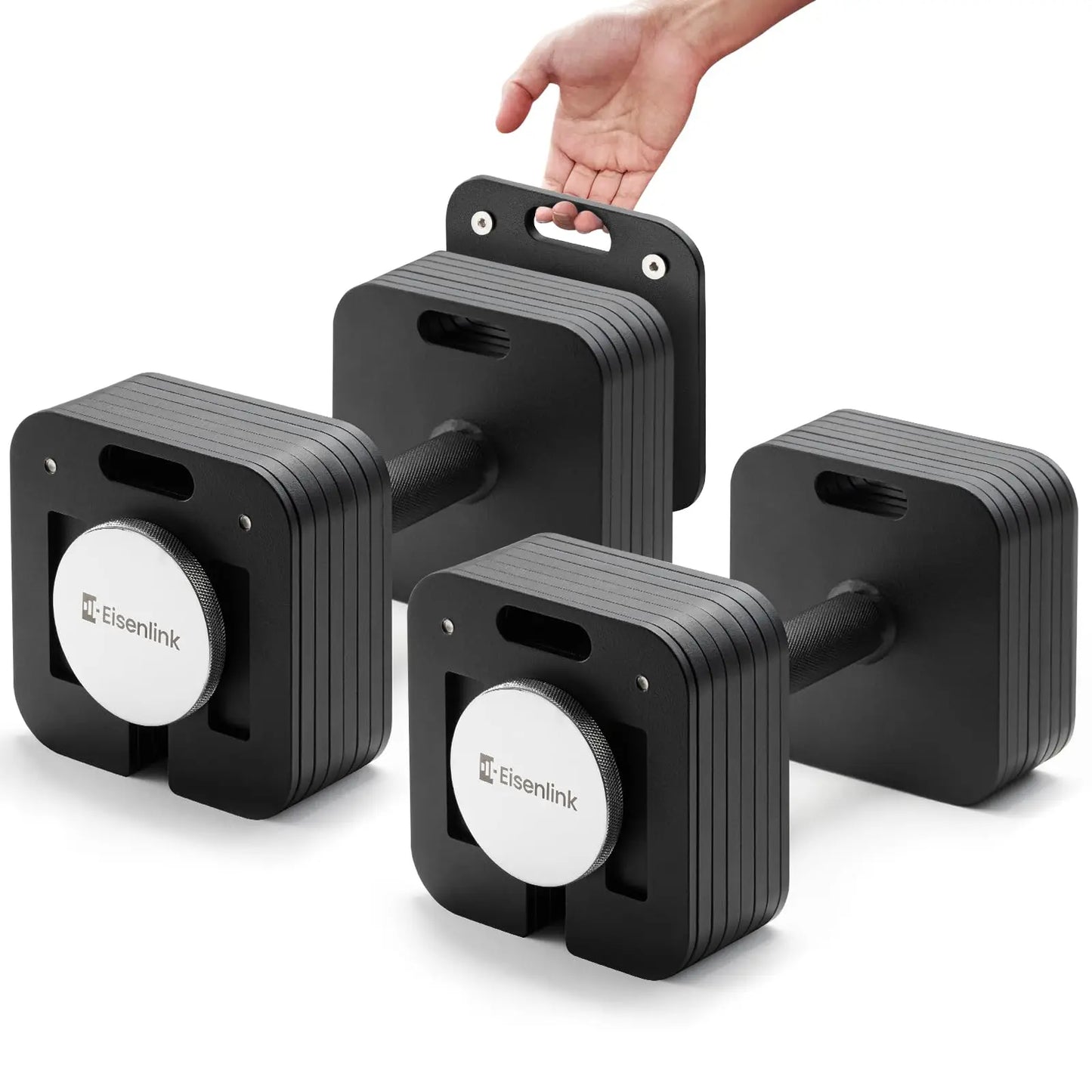 Eisenlink Adjustable Dumbbell Set For Home Gym Training