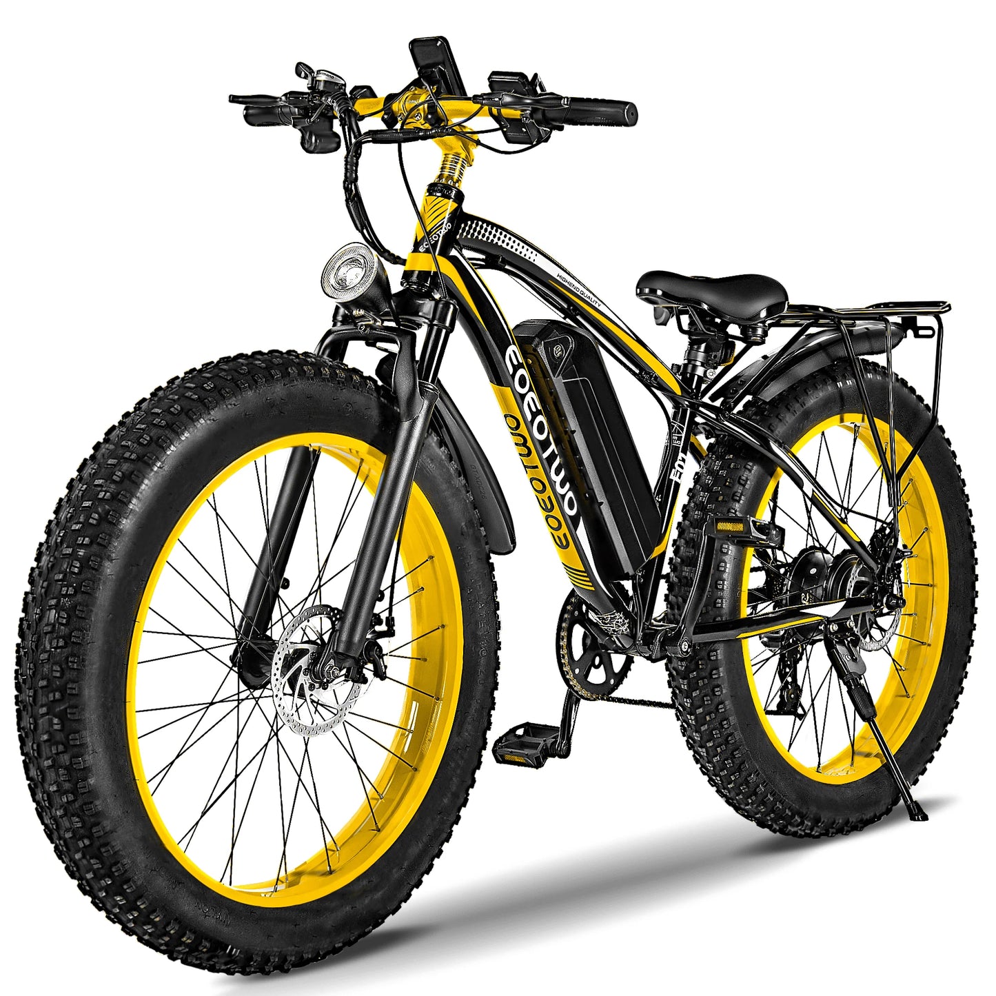 EOEOTWO 1500W Electric Bike 34MPH High Speed Mountain Bicycle