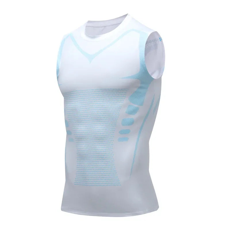 YOUONGWEAR Compression Tank Top Men Gym Shirt Sleeveless Quick Dry