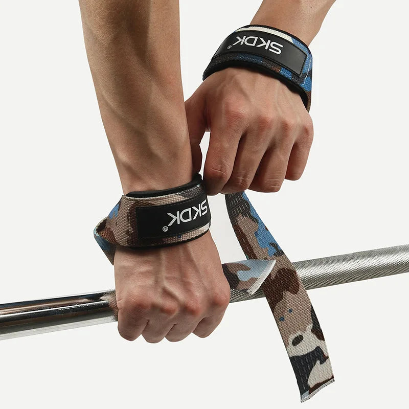 GOUNOD Adjustable Weightlifting Wrist Straps Non Slip Support