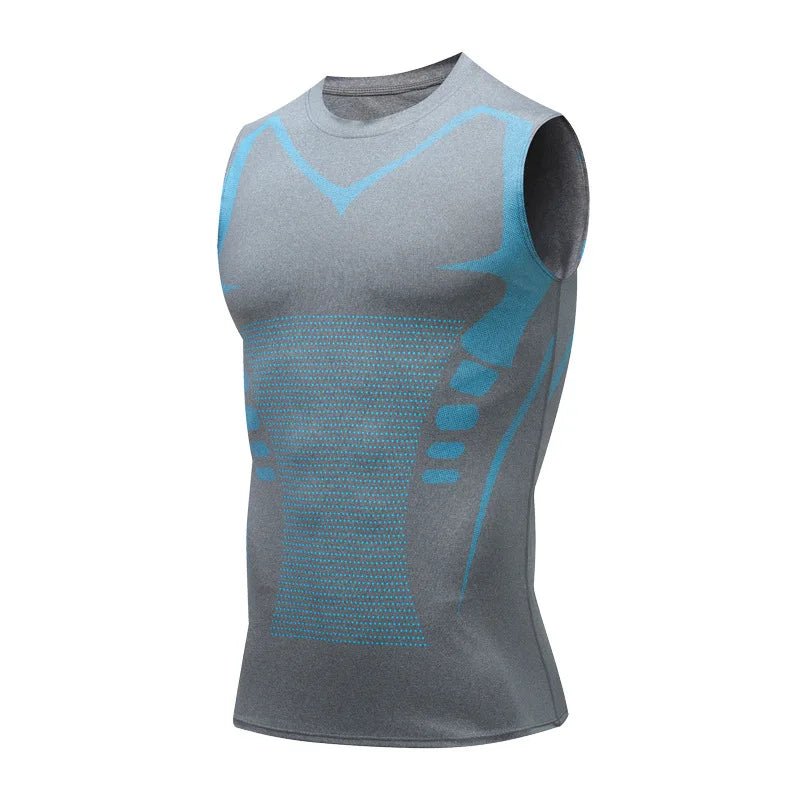 YOUONGWEAR Compression Tank Top Men Gym Shirt Sleeveless Quick Dry