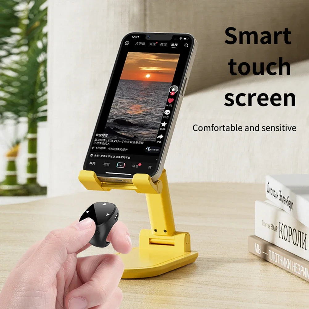 Touch Screen Wireless Remote For TikTok Scrolling Ring