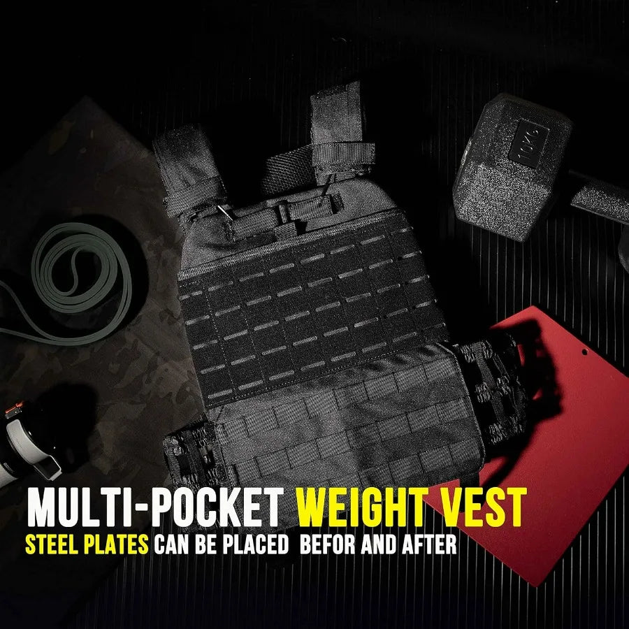 LISM Weighted Vest For Men Women Adjustable Strength Training