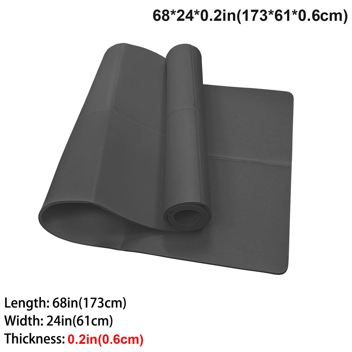 Eco Friendly Folding Yoga Mat EVA Portable for Travel