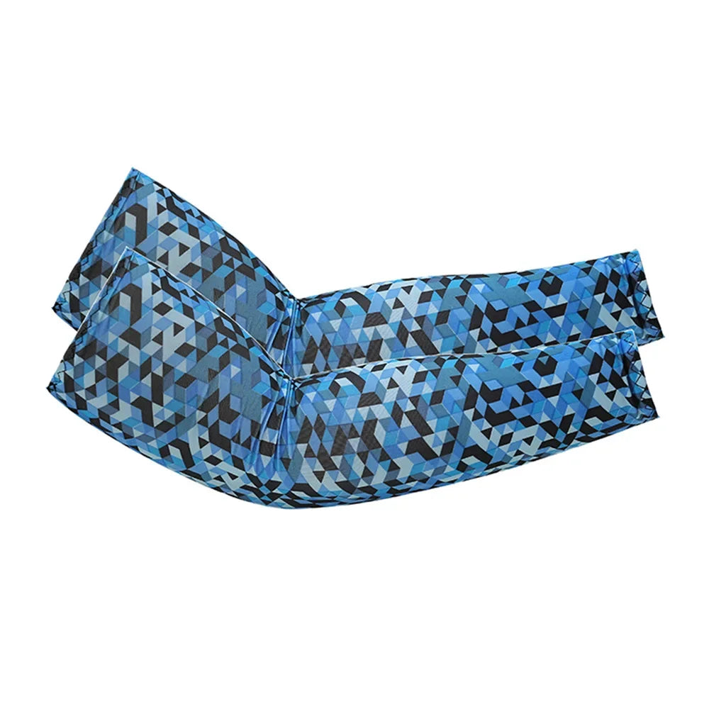 Unisex Cooling Arm Sleeves With UV Protection For Running Cycling
