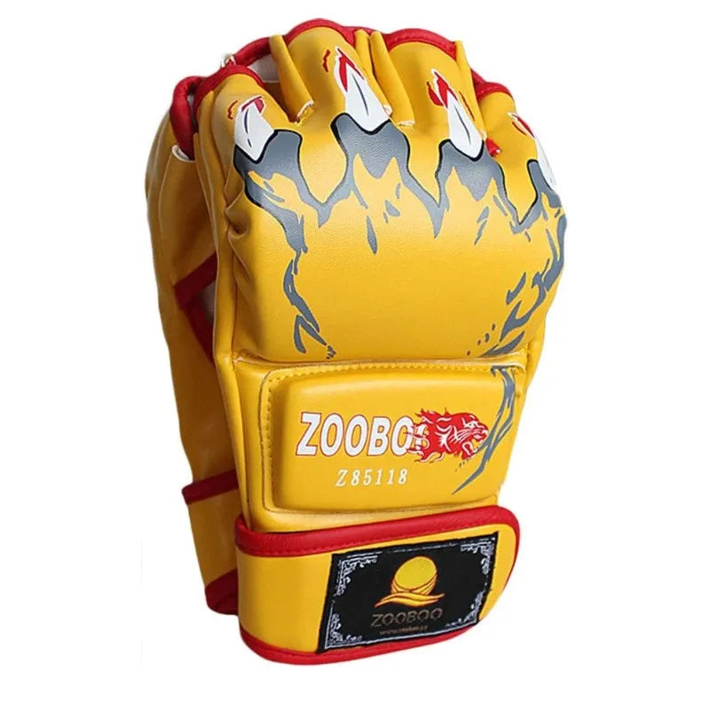 MMA Half Finger Training Gloves For Unisex Combat Sports