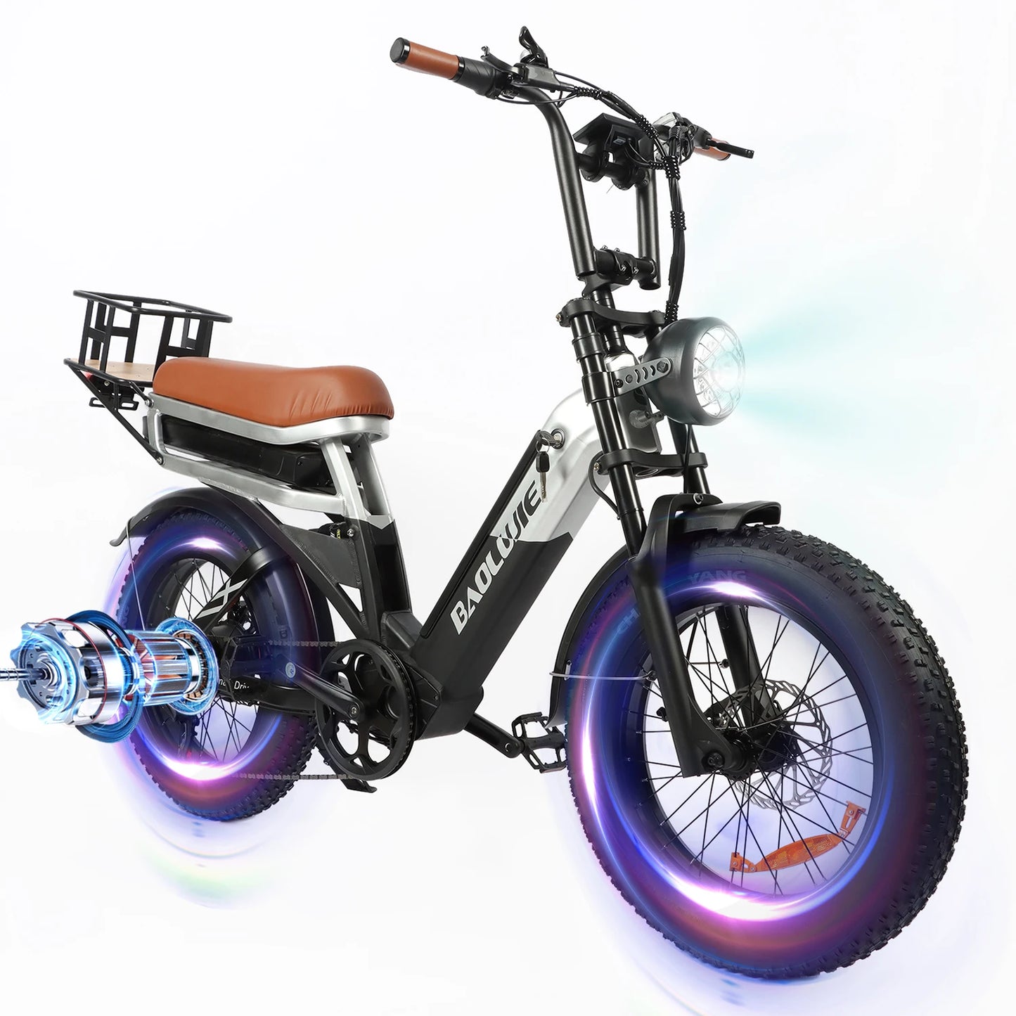 Baolujie DM01 Electric Motorcycle 2000W 60V 30Ah EBike