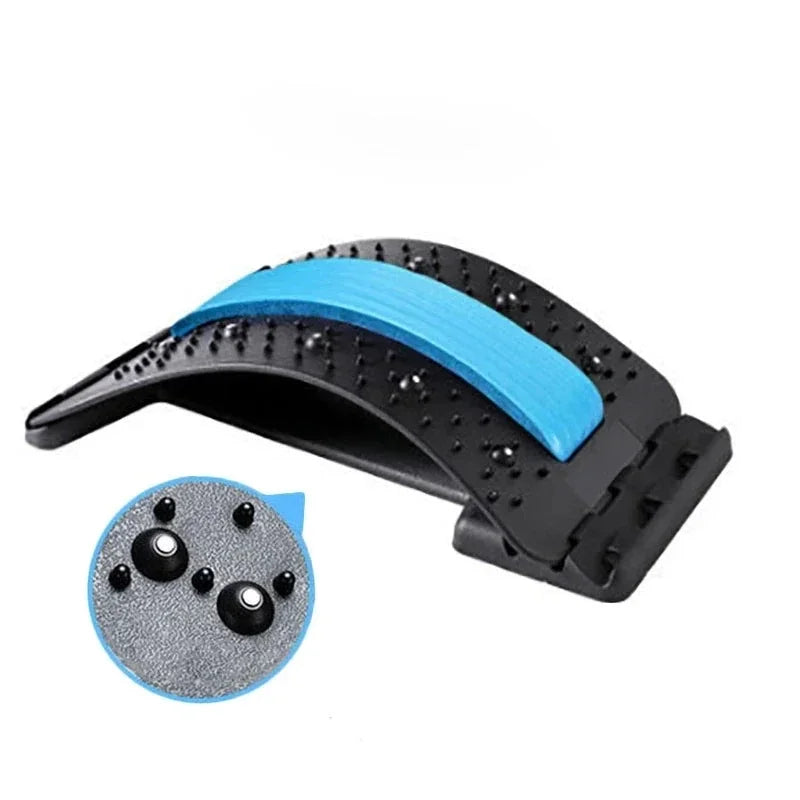 Back Stretcher Multi Level Adjustable Massager For Cervical And Lumbar Spine