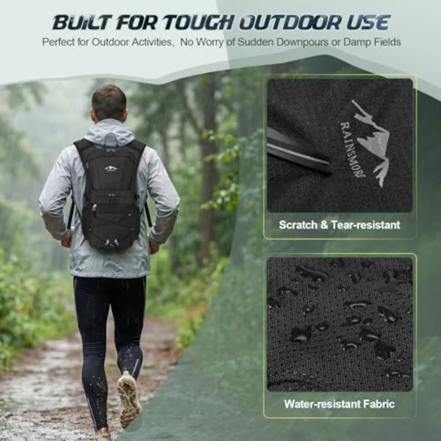Hydration Backpack With Water Bladder For Hiking And Travel