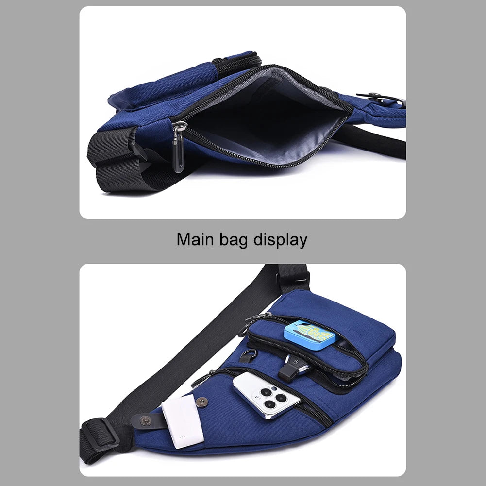 Anti Theft Travel Bag Multifunctional Fanny Pack Unisex