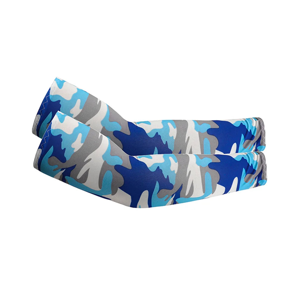 Unisex Cooling Arm Sleeves With UV Protection For Running Cycling