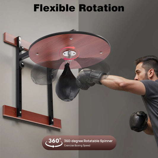 Heavy Duty Adjustable Wall Mounted Speed Bag Platform Kit For Boxing Training