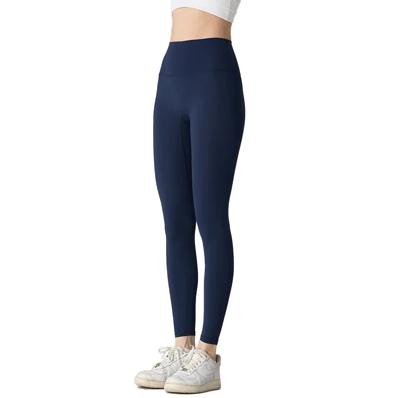 ZHUMU GYM High Waist Yoga Leggings Breathable Quick Dry Pants