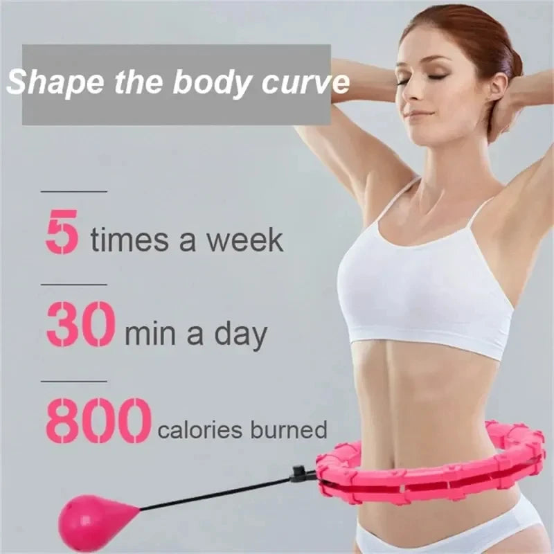 Smart Weighted Hula Hoop For Adults Fitness For Women Beginners